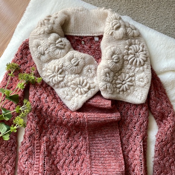 Anthropologie Textured Long Cardigan - Picture 5 of 12